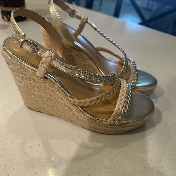 Nine West Braided Wedge Sandal - Picture 3 of 3